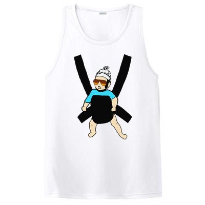 Carlos Hangover Baby with sunglasses in a strap PosiCharge Competitor Tank