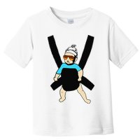 Carlos Hangover Baby with sunglasses in a strap Toddler T-Shirt