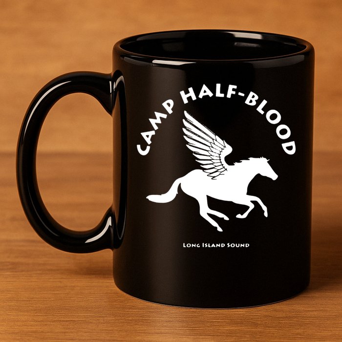 Camp Half Blood 11oz C Handle Ceramic Mug