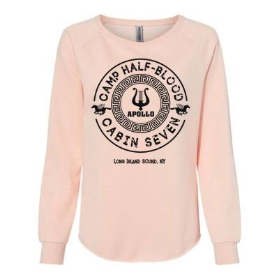 Camp Half Blood Percy Jackson Cabin Seven Womens California Wash Sweatshirt