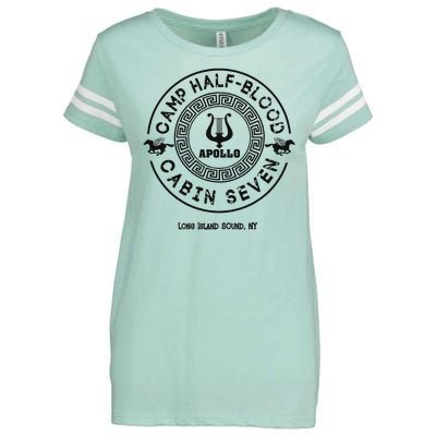 Camp Half Blood Percy Jackson Cabin Seven Enza Ladies Jersey Football T-Shirt