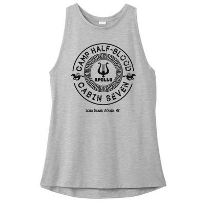 Camp Half Blood Percy Jackson Cabin Seven Ladies PosiCharge Tri-Blend Wicking Tank