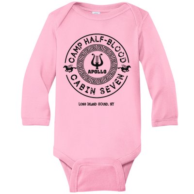 Camp Half Blood Percy Jackson Cabin Seven Baby Long Sleeve Bodysuit