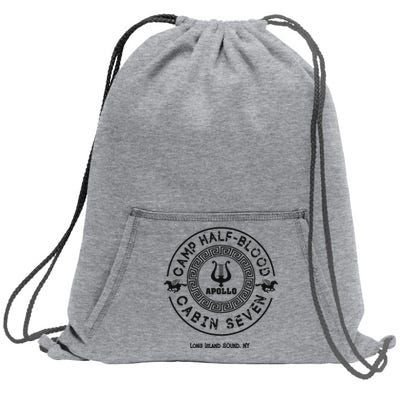 Camp Half Blood Percy Jackson Cabin Seven Sweatshirt Cinch Pack Bag