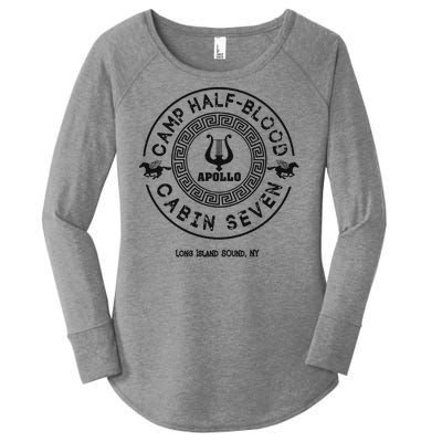 Camp Half Blood Percy Jackson Cabin Seven Women's Perfect Tri Tunic Long Sleeve Shirt