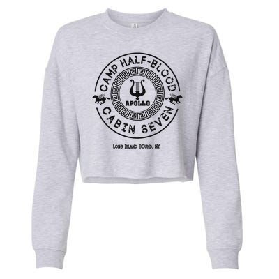 Camp Half Blood Percy Jackson Cabin Seven Cropped Pullover Crew