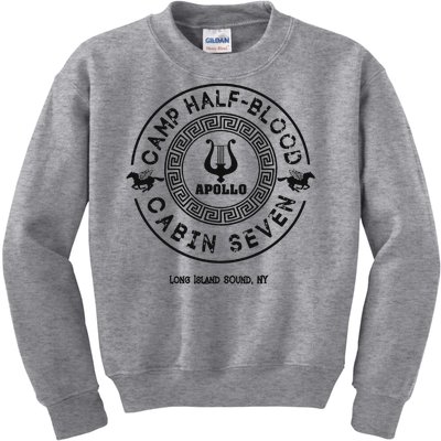 Camp Half Blood Percy Jackson Cabin Seven Kids Sweatshirt