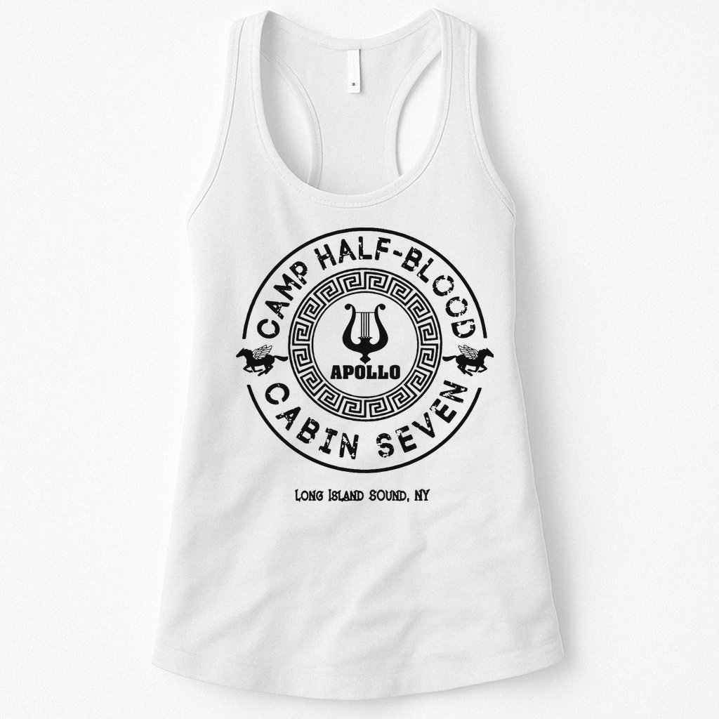 Camp Half Blood Percy Jackson Cabin Seven Womens Tank Top