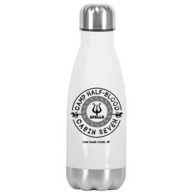 Camp Half Blood Percy Jackson Cabin Seven Stainless Steel Insulated Water Bottle