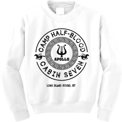 Camp Half Blood Percy Jackson Cabin Seven Kids Sweatshirt