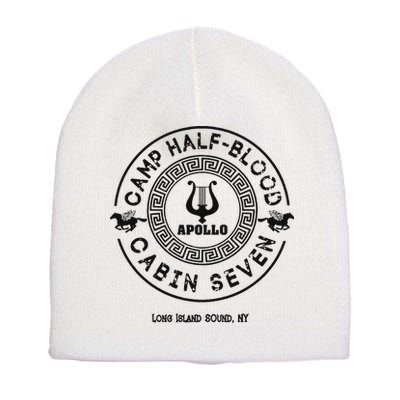 Camp Half Blood Percy Jackson Cabin Seven Short Acrylic Beanie