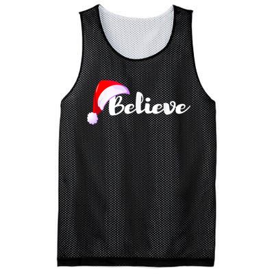 Christmas Holidays Believe Santa Claus Mesh Reversible Basketball Jersey Tank