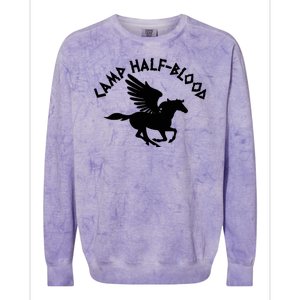 Camp Half Blood Percy Jackson Colorblast Crewneck Sweatshirt