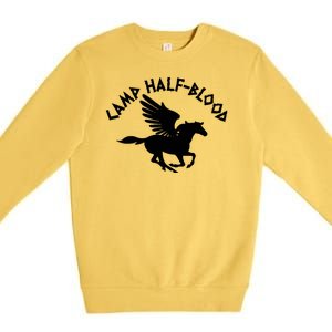 Camp Half Blood Percy Jackson Premium Crewneck Sweatshirt