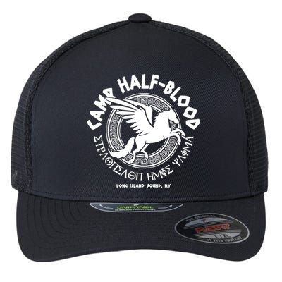 Camp Half Blood Long Island Flexfit Unipanel Trucker Cap