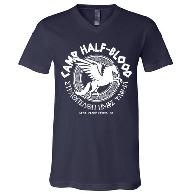 Camp Half Blood Long Island V-Neck T-Shirt