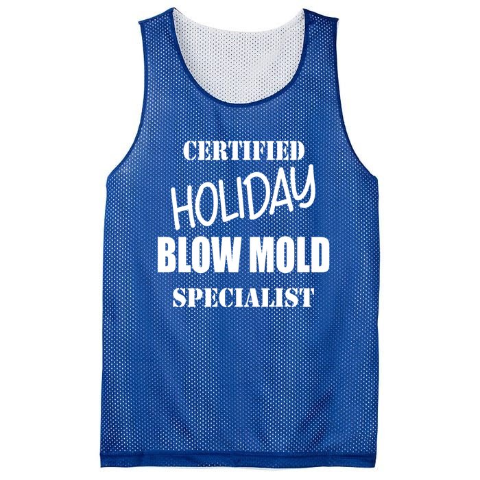 Certified Holiday Blow Mold Specialist Gift Mesh Reversible Basketball Jersey Tank