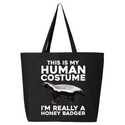 Cute Honey Badger Design Honey Badger Lover 25L Jumbo Tote