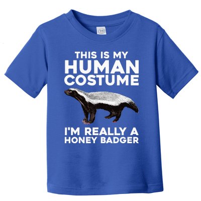 Cute Honey Badger Design Honey Badger Lover Toddler T-Shirt