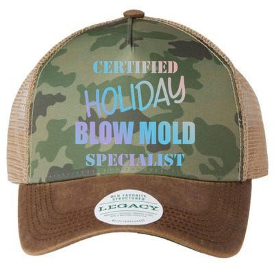 Certified Holiday Blow Mold Specialist Meaningful Gift Legacy Tie Dye Trucker Hat