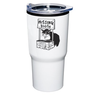 Cat Hissing Booth Free Hisses Tumbler
