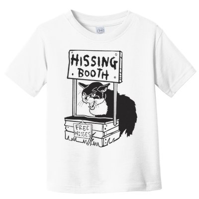Cat Hissing Booth Free Hisses Toddler T-Shirt