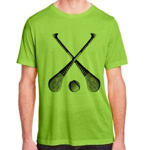 Crossed Hurling Bats Adult ChromaSoft Performance T-Shirt