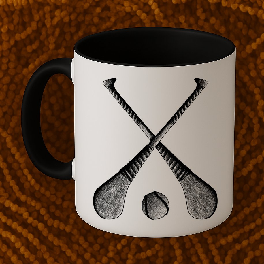 Crossed Hurling Bats Mug