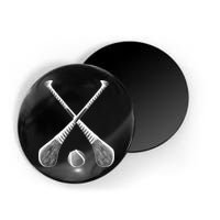 Crossed Hurling Bats Magnet