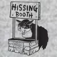 Cat Hissing Booth Free Hisses T-Shirt