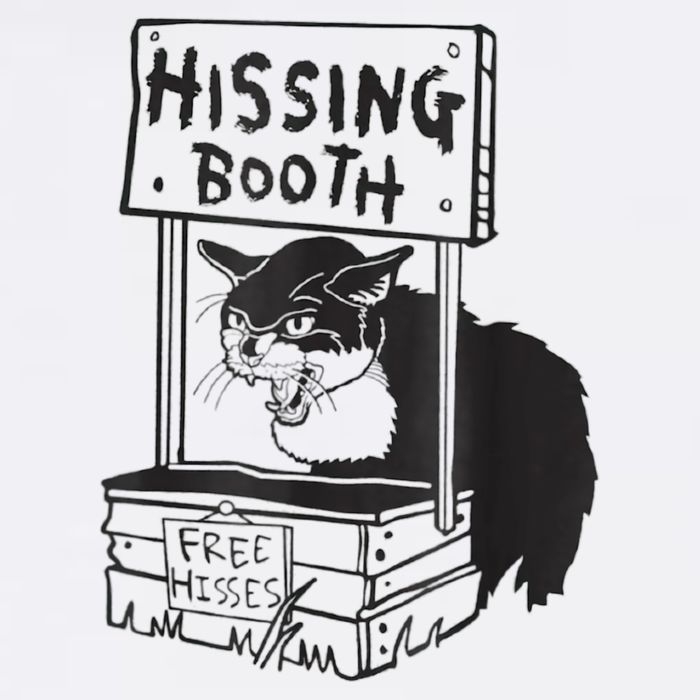 Cat Hissing Booth Free Hisses Cool Comfort Performance Bucket Hat