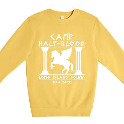 Camp Half Blood Long Island Premium Crewneck Sweatshirt