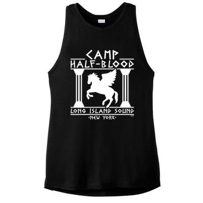 Camp Half Blood Long Island Ladies PosiCharge Tri-Blend Wicking Tank