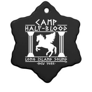 Camp Half Blood Long Island Ceramic Star Ornament