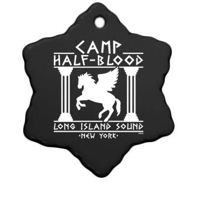 Camp Half Blood Long Island Ceramic Star Ornament