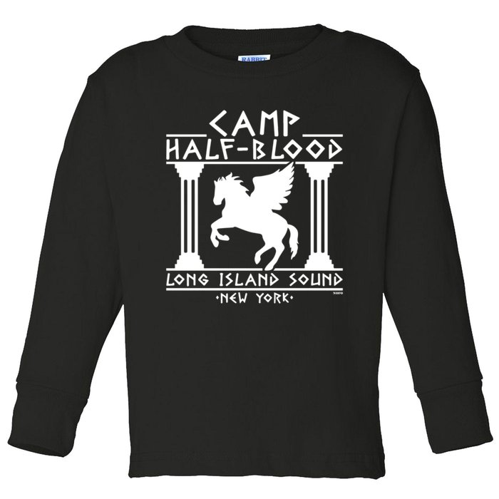 Camp Half Blood Long Island Toddler Long Sleeve Shirt