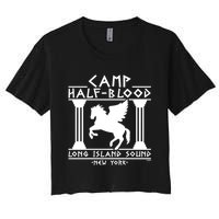 Camp Half Blood Long Island Women's Crop Top Tee