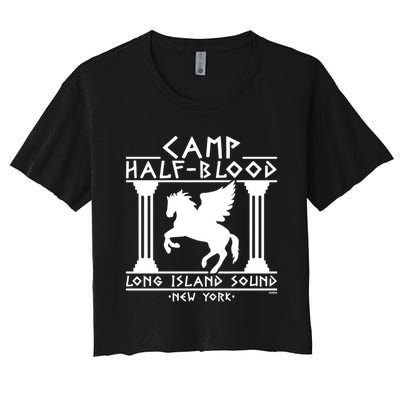 Camp Half Blood Long Island Women's Crop Top Tee