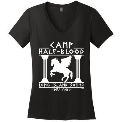 Camp Half Blood Long Island Women's V-Neck T-Shirt