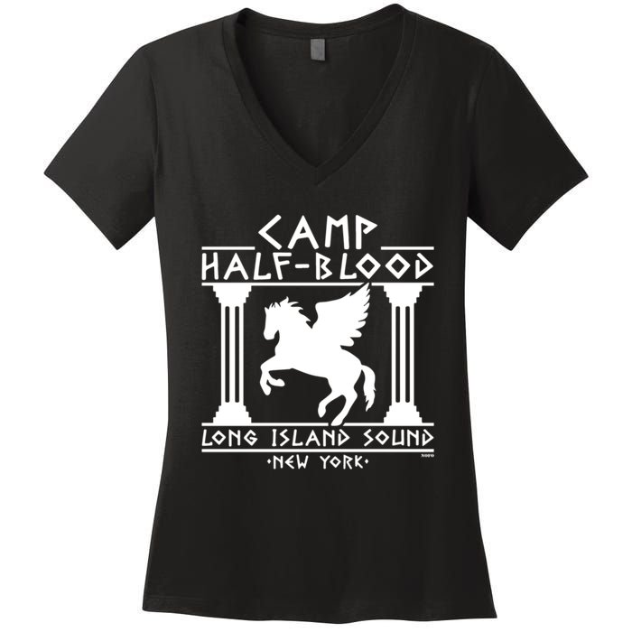 Camp Half Blood Long Island Women's V-Neck T-Shirt