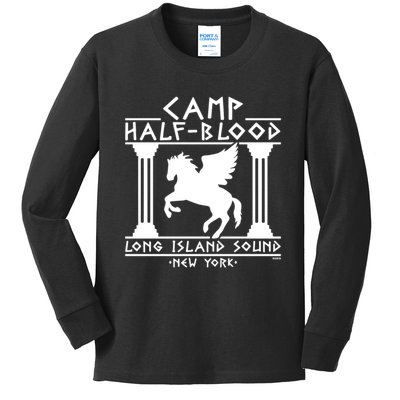 Camp Half Blood Long Island Kids Long Sleeve Shirt