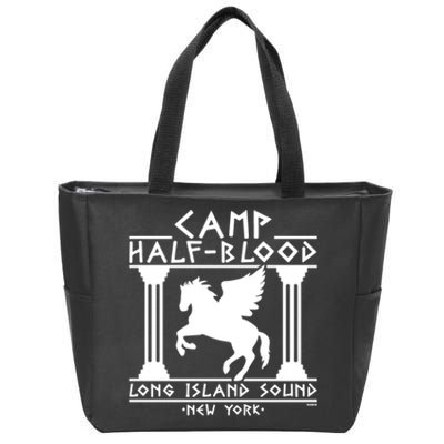 Camp Half Blood Long Island Zip Tote Bag