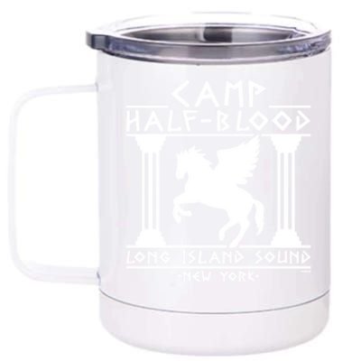 Camp Half Blood Long Island 12 oz Stainless Steel Tumbler Cup