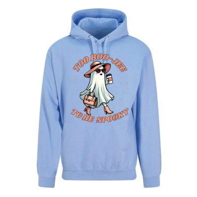 Cute Halloween Boo Jee Ghost Girl Women Boujee Spooky Unisex Surf Hoodie