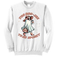 Cute Halloween Boo Jee Ghost Girl Women Boujee Spooky Sweatshirt