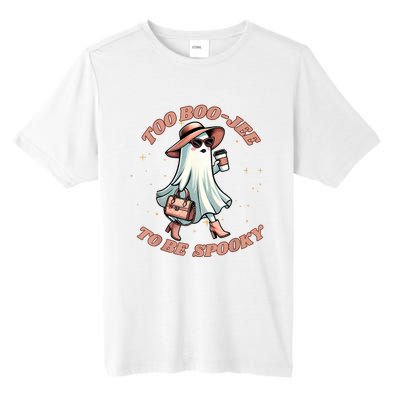 Cute Halloween Boo Jee Ghost Girl Women Boujee Spooky Tall Fusion ChromaSoft Performance T-Shirt