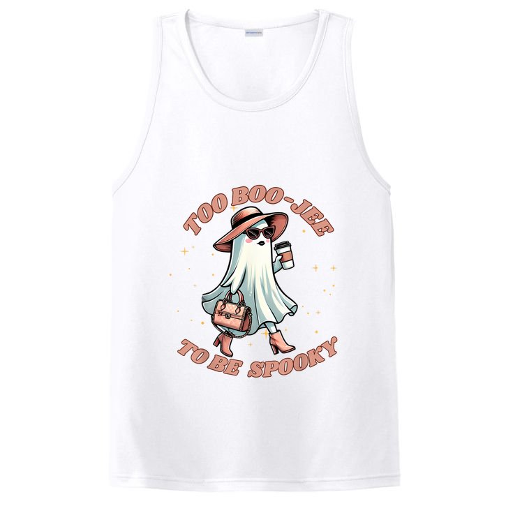Cute Halloween Boo Jee Ghost Girl Women Boujee Spooky PosiCharge Competitor Tank