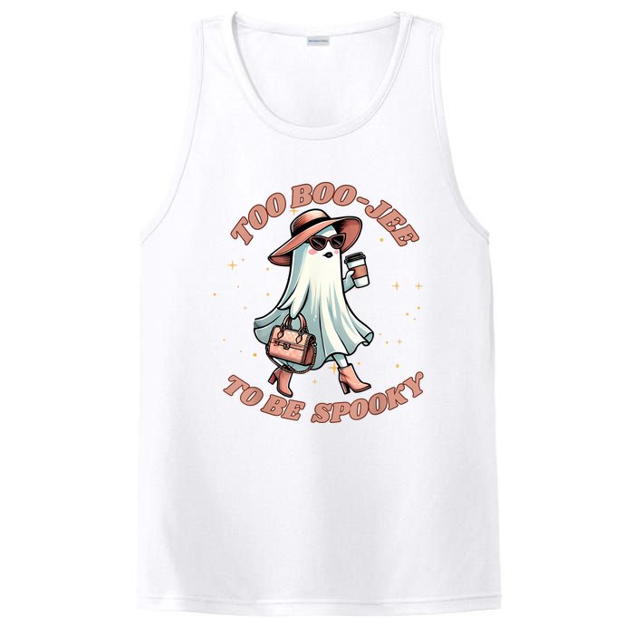 Cute Halloween Boo Jee Ghost Girl Women Boujee Spooky PosiCharge Competitor Tank