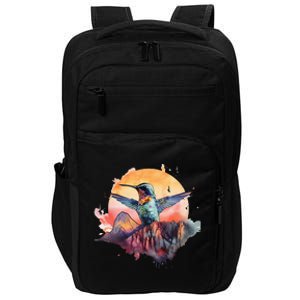 Colorful Hummingbird Bird Watching Earth Day Nature Lovers Impact Tech Backpack