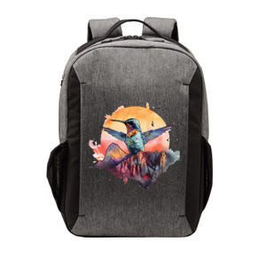 Colorful Hummingbird Bird Watching Earth Day Nature Lovers Vector Backpack